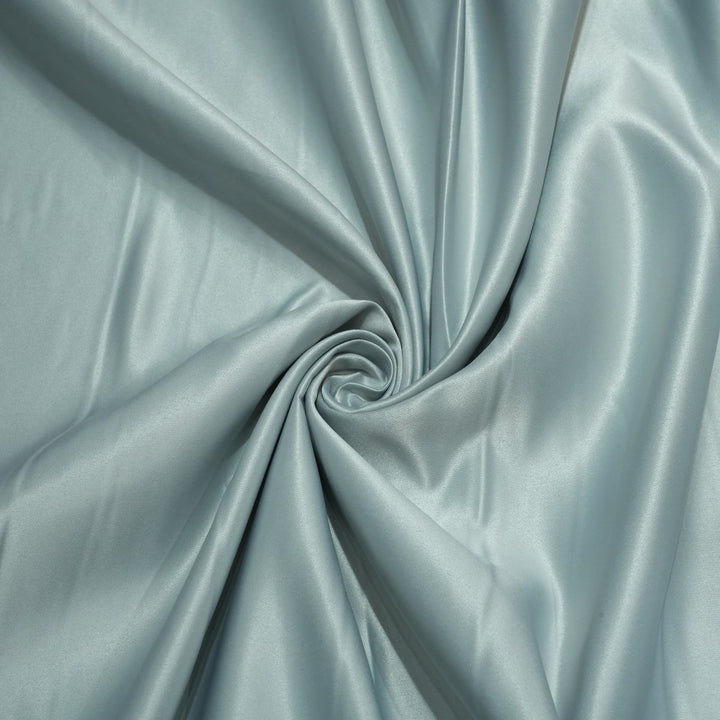 Powder Ash Colour Heavy Bridal Satin Fabrics