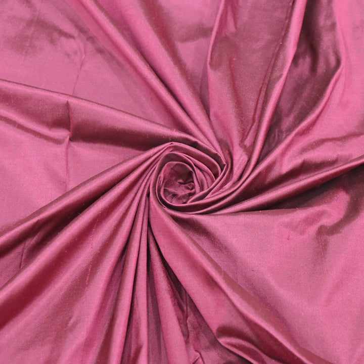 Muted Pink Colour China Dupion Silk Fabrics