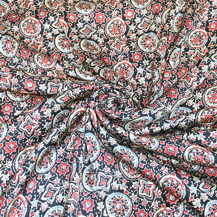 Modal Satin Digital Print Fabric