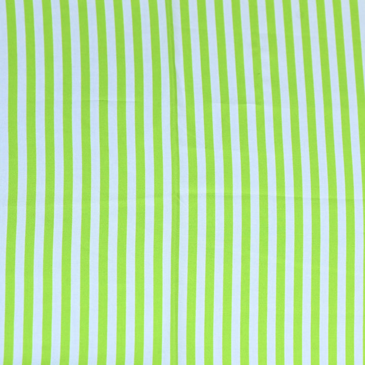 Glace Cotton With Beautiful Stripes Print Fabric – Lightweight Designer Cotton Fabric - LT0185-10