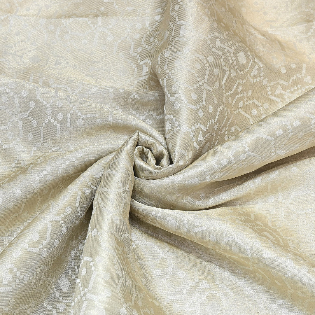Giraffe Silk Jackquard Fabric - AL4160-3