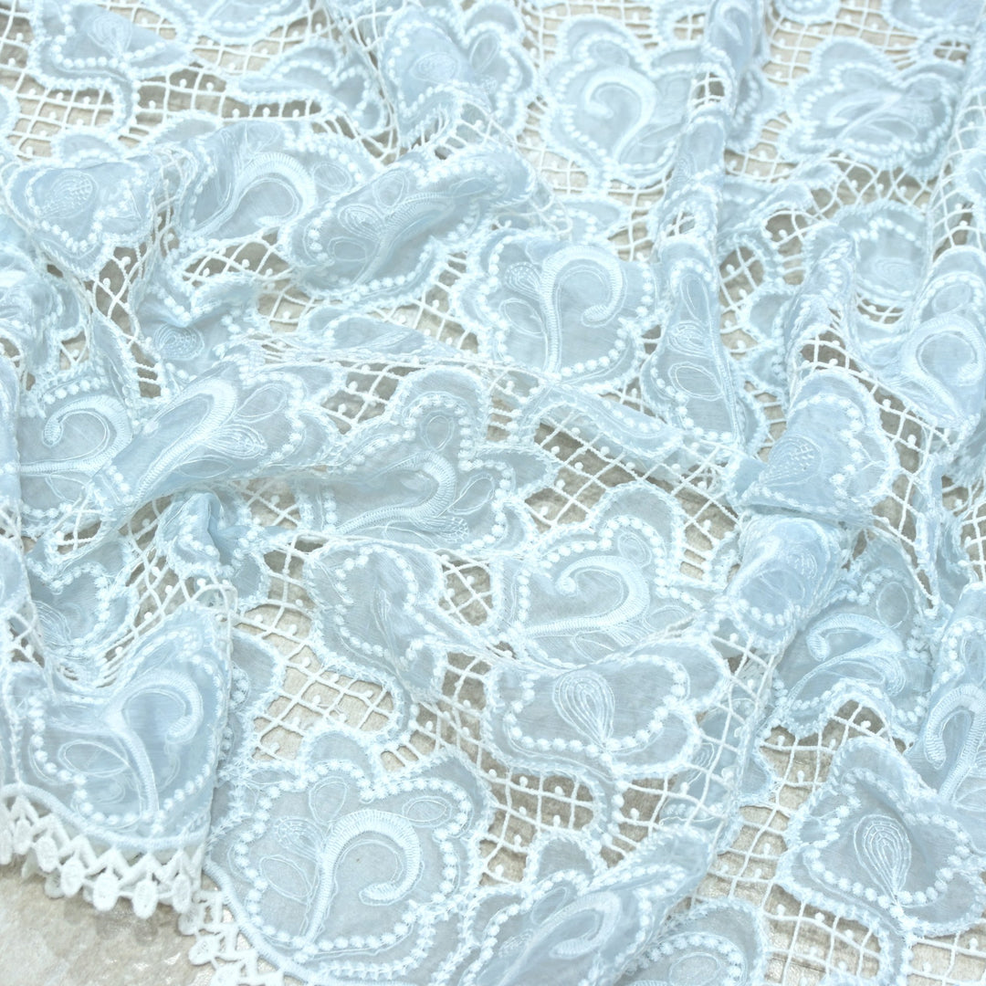 Crocia Cut Work Doria Lace Embroidery