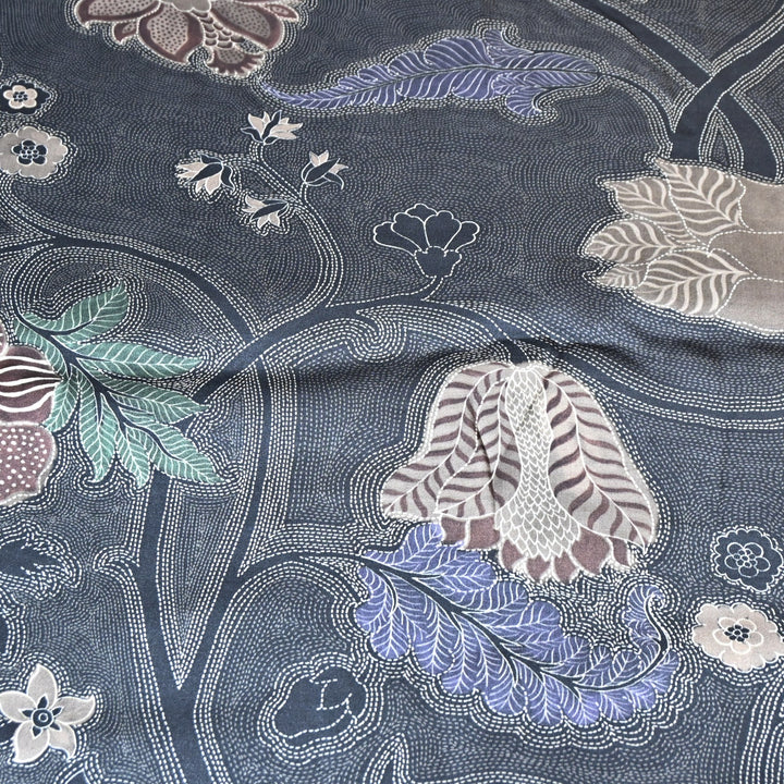 Bemberg Satin Digital Print Fabric– Soft Luxury Designer Satin Fabric 001333-21