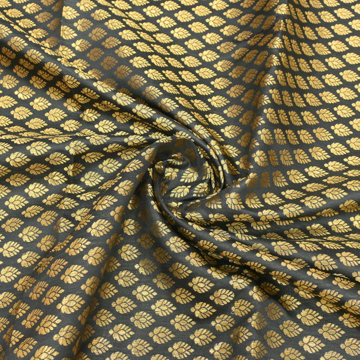 Semi Zari Brocade Fabrics