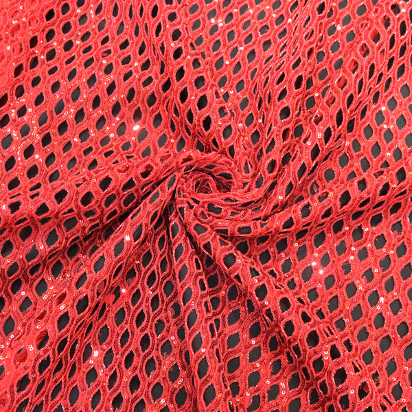 Beautiful Cut Work Sequin Embroidery on Net Fabric