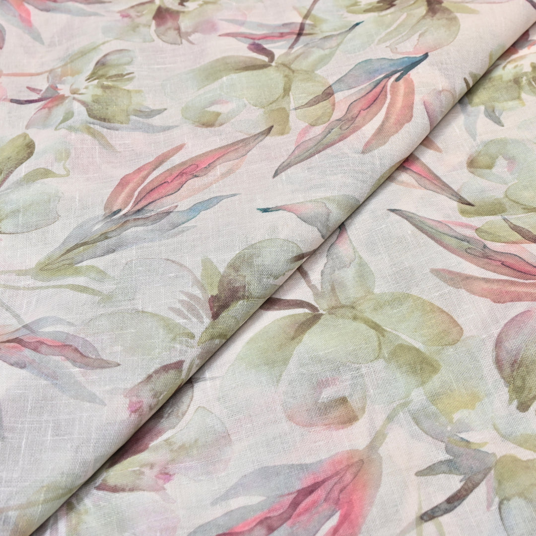 PREMIUM COTTON LINEN DIGITAL PRINT FABRIC - VM0011- 05