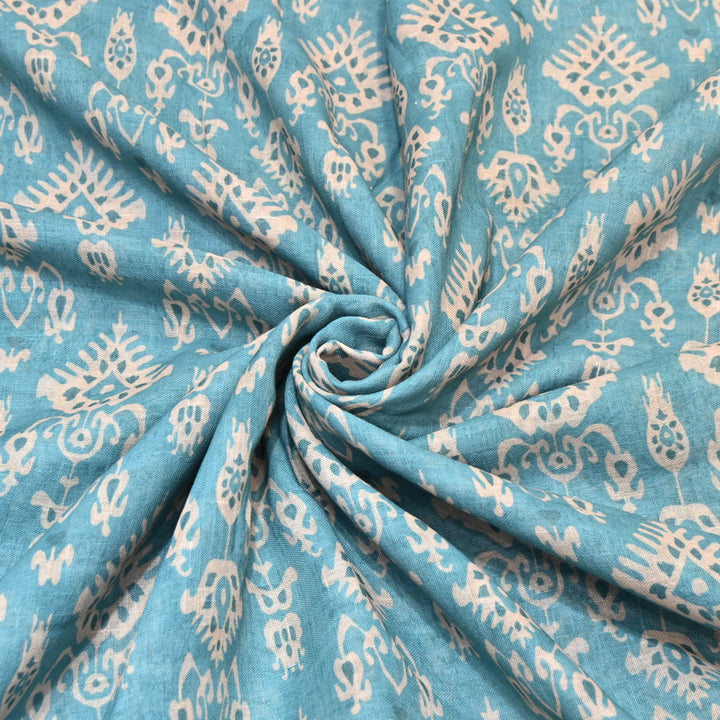 PREMIUM COTTON LINEN DIGITAL PRINT FABRIC - VM0011- 06