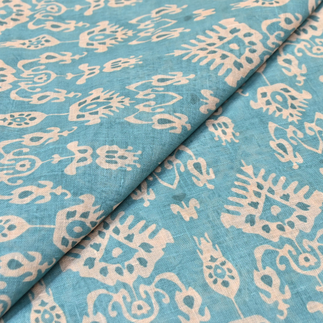 PREMIUM COTTON LINEN DIGITAL PRINT FABRIC - VM0011- 06