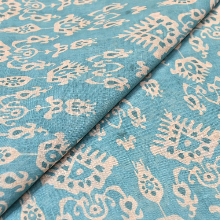 PREMIUM COTTON LINEN DIGITAL PRINT FABRIC - VM0011- 06