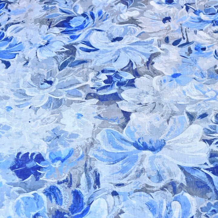 PREMIUM COTTON LINEN DIGITAL PRINT FABRIC - VM0011- 07