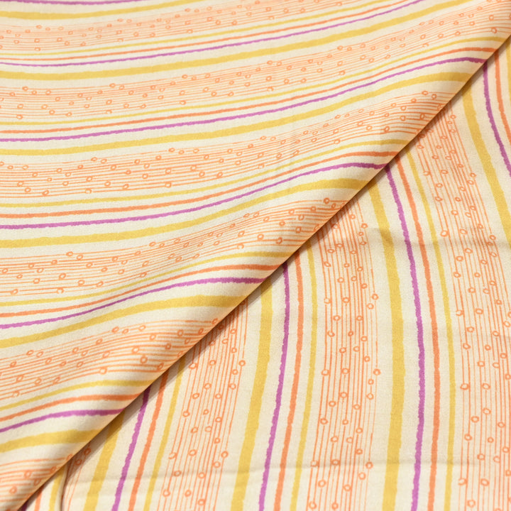 Bemberg Satin Digital Print Fabric– Soft Luxury Designer Satin Fabric 001333-02