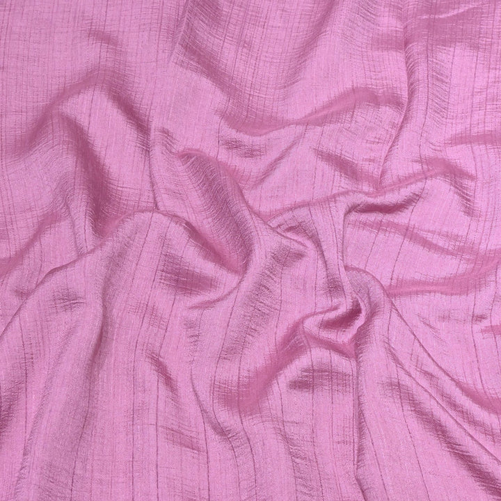 Cadillac Pink Colour Nysa Silk Fabrics