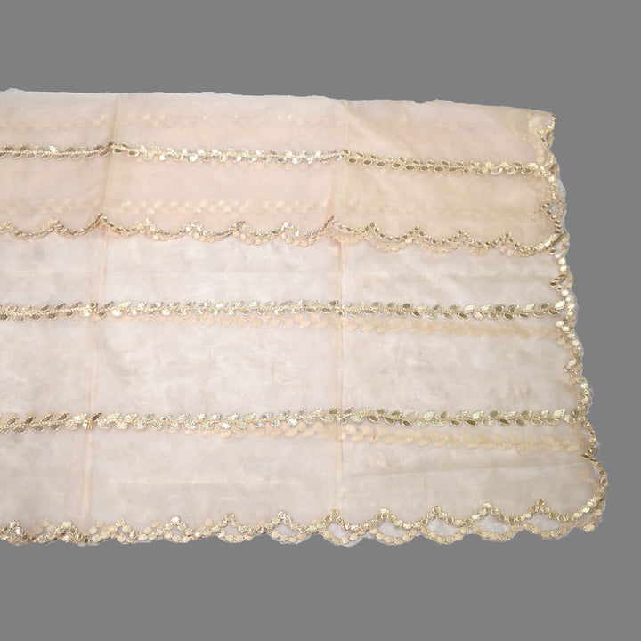 Organza Gota Patti Work Dupatta – Elegant Ethnic Dupatta for Women