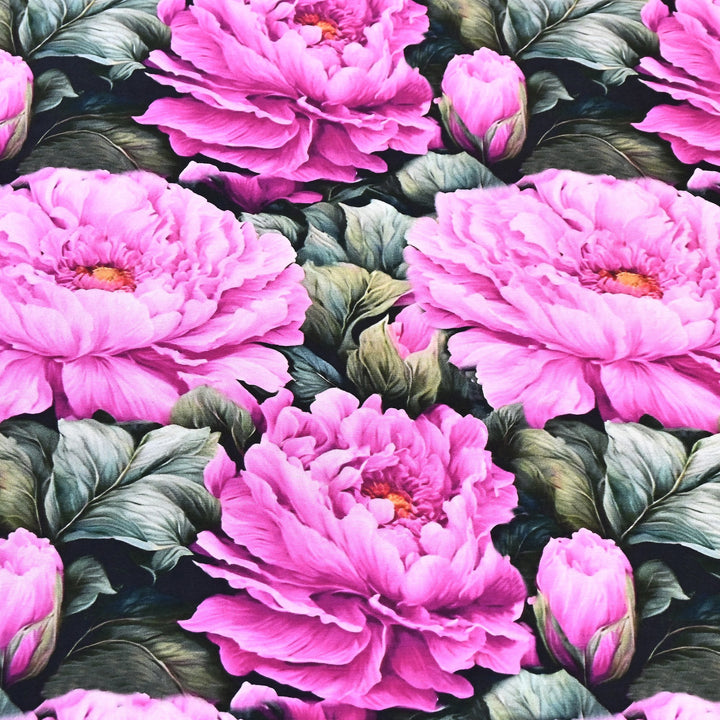 Premium Multicolor Muslin Digital Print Fabric - 000844-4