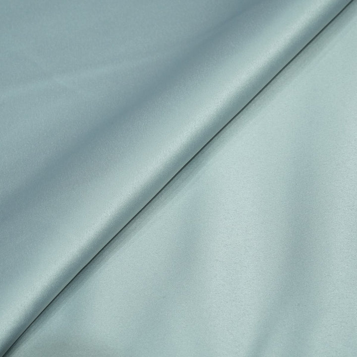 Powder Ash Colour Heavy Bridal Satin Fabrics