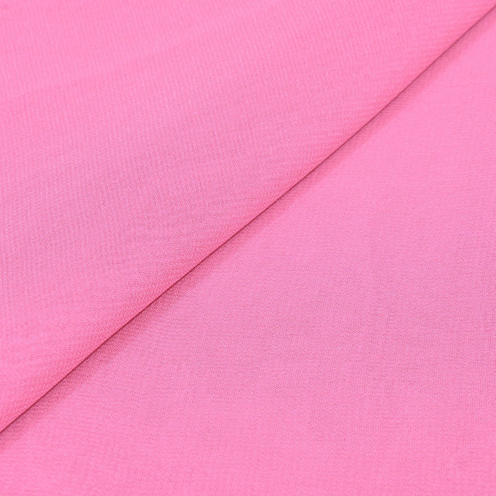 Persian Pink Colour Viscose Georgette Fabrics