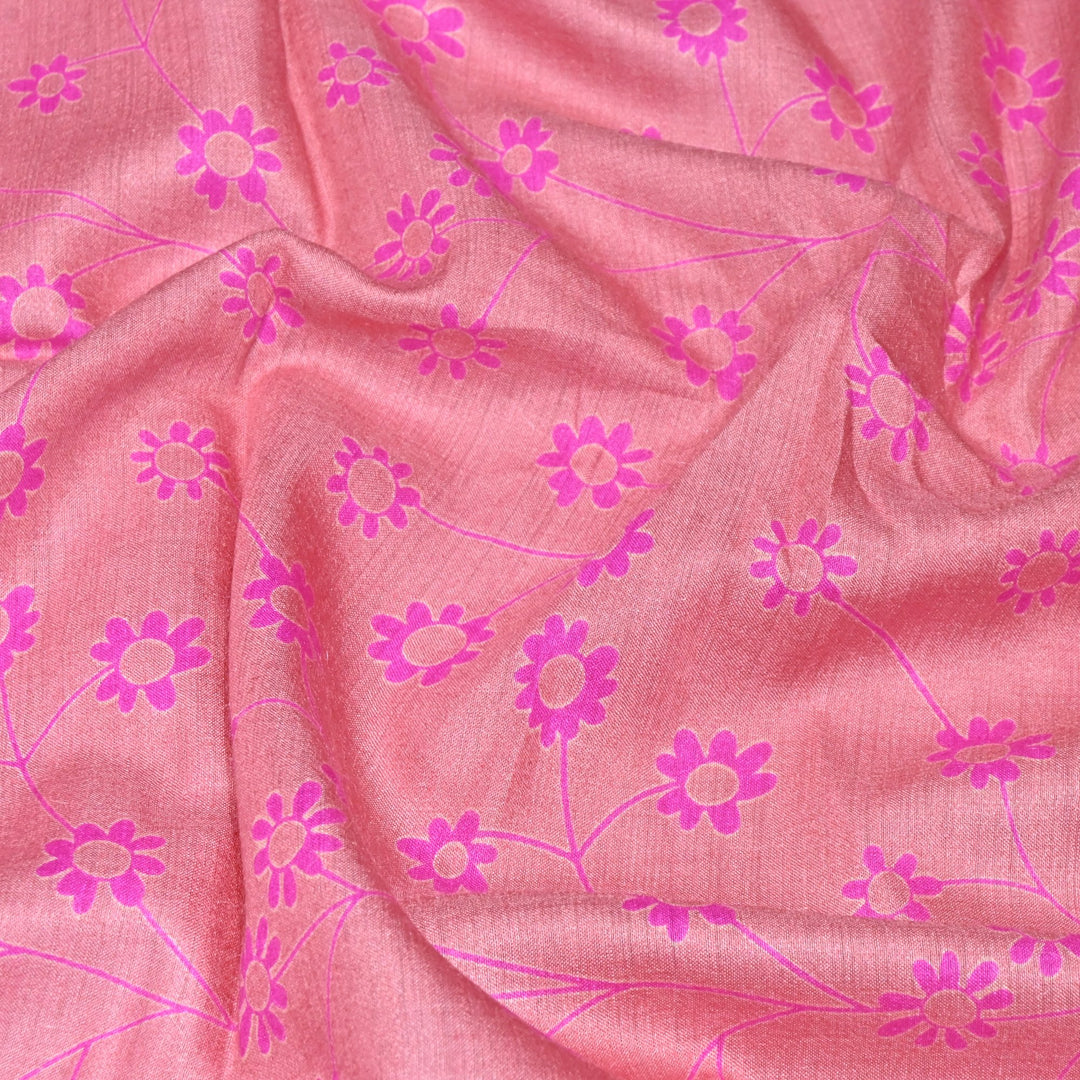 Special Pure Moonga Silk Digital Print Fabrics