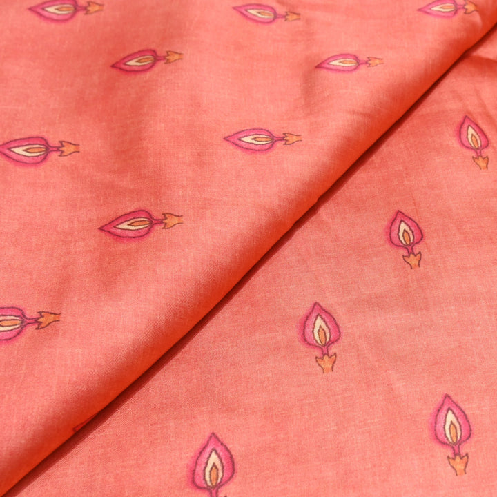 Bemberg Satin Digital Print Fabric– Soft Luxury Designer Satin Fabric 001333-28