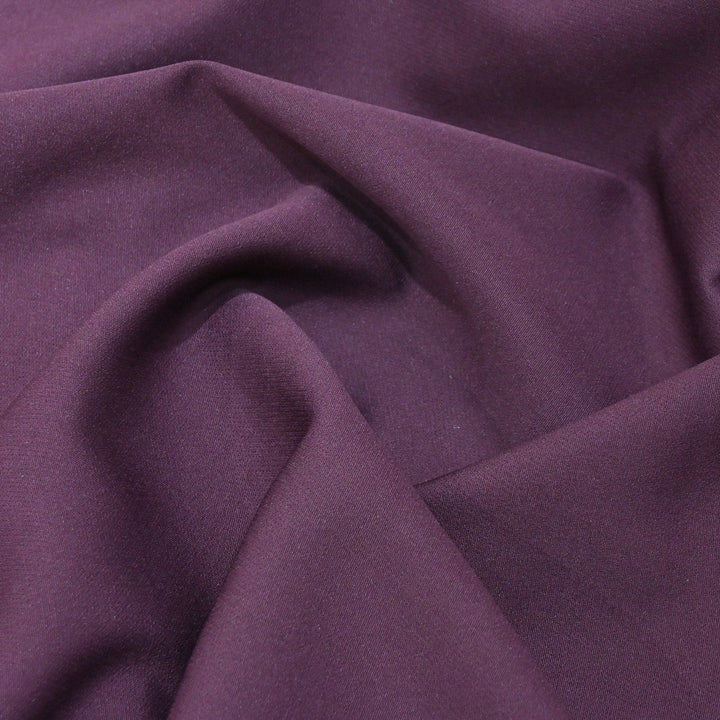 Dark Byzantium Colour Banana Crepe Fabrics