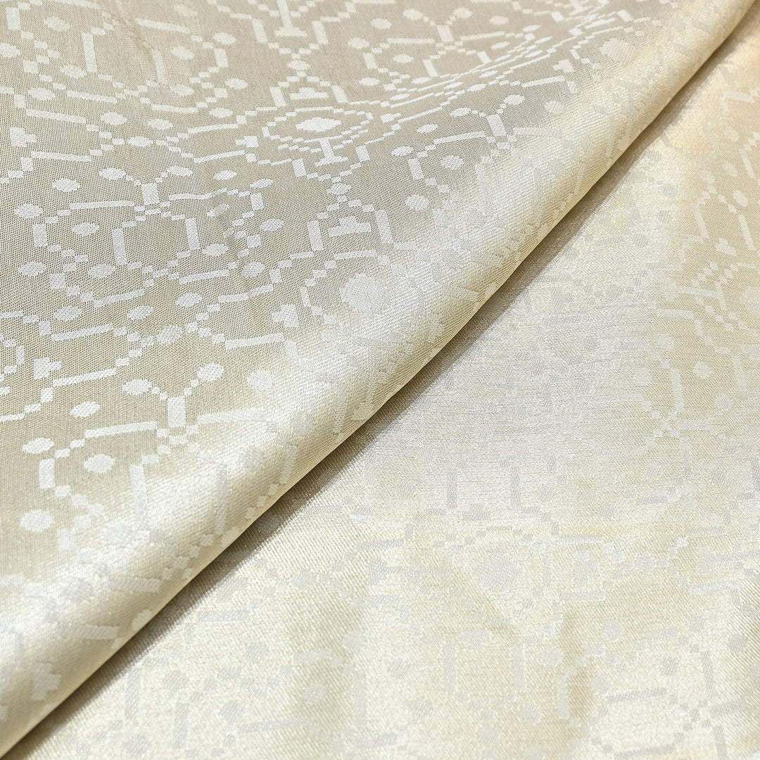Giraffe Silk Jackquard Fabric - AL4160-3