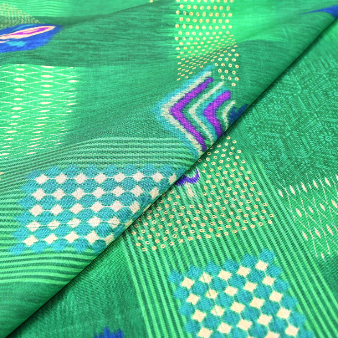Premium Muslin Digital Print Fabric - 000844-15