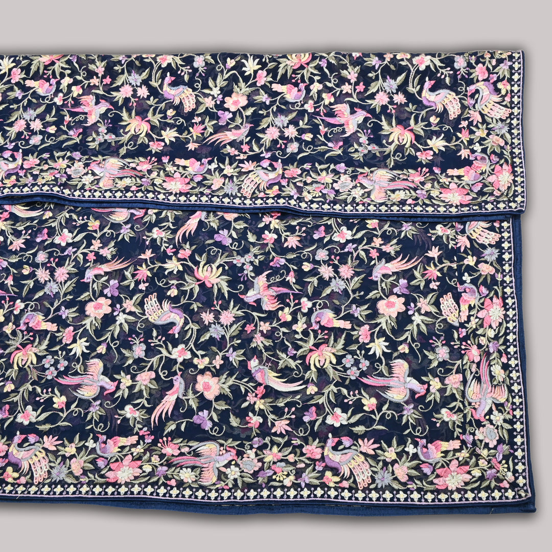 Premium Georgette Dupatta Parsi Work | Designer Festive Ethnic Dupatta for Women | F92794-02