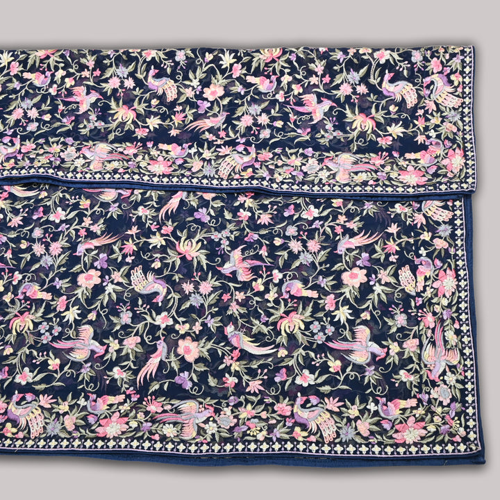 Premium Georgette Dupatta Parsi Work | Designer Festive Ethnic Dupatta for Women | F92794-02