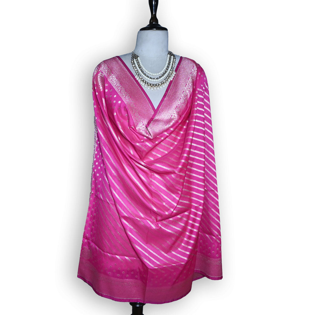 Premium Banarasi Zari Dupatta|Traditional Woven Ethnic Elegance