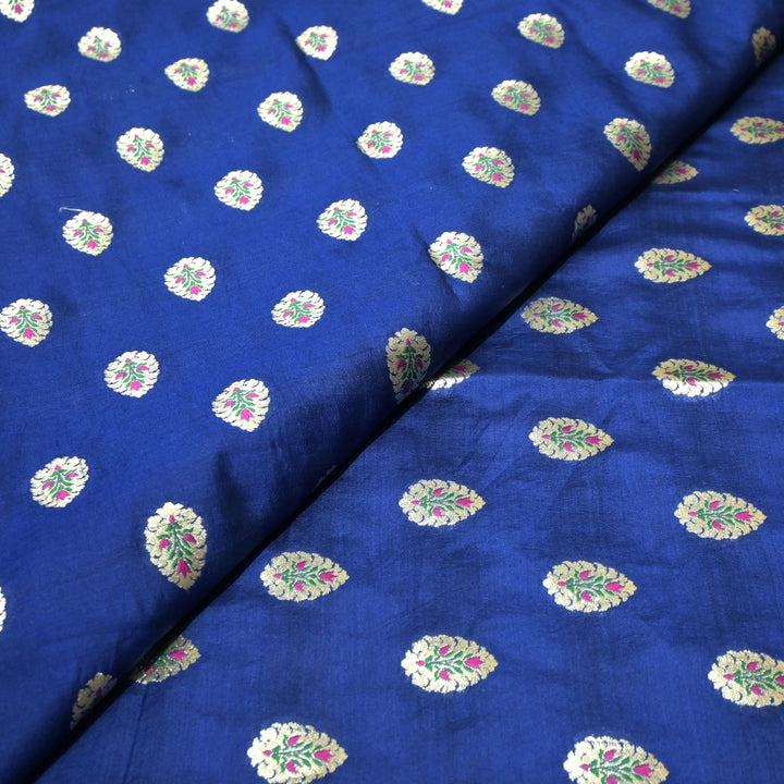 Pure Chiniya Silk Banarasi Brocade Fabric