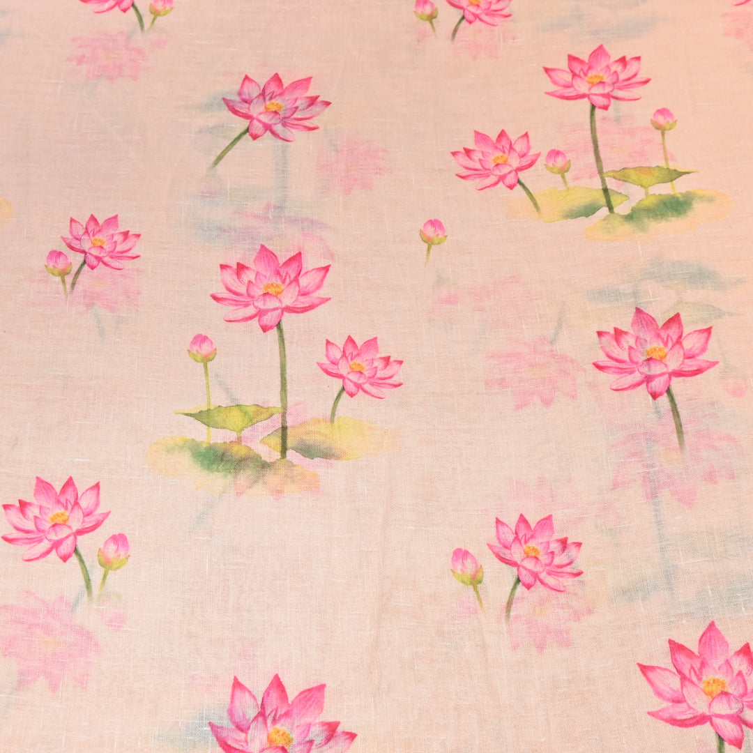 PREMIUM COTTON LINEN DIGITAL PRINT FABRIC - VM0011- 11