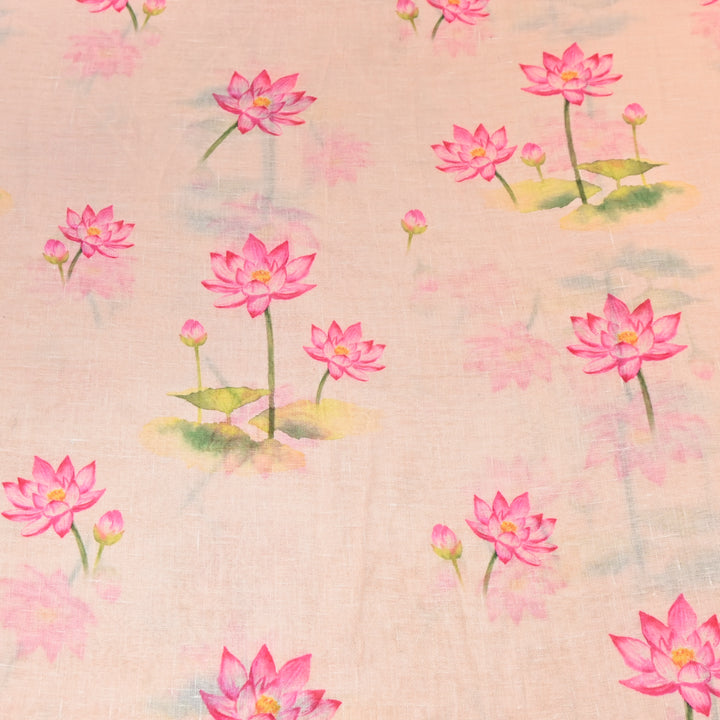 PREMIUM COTTON LINEN DIGITAL PRINT FABRIC - VM0011- 11