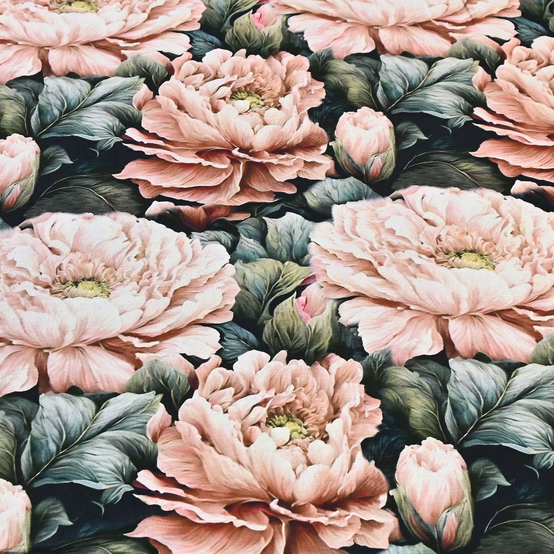 Premium Multicolor Muslin Digital Print Fabric - 000844-3