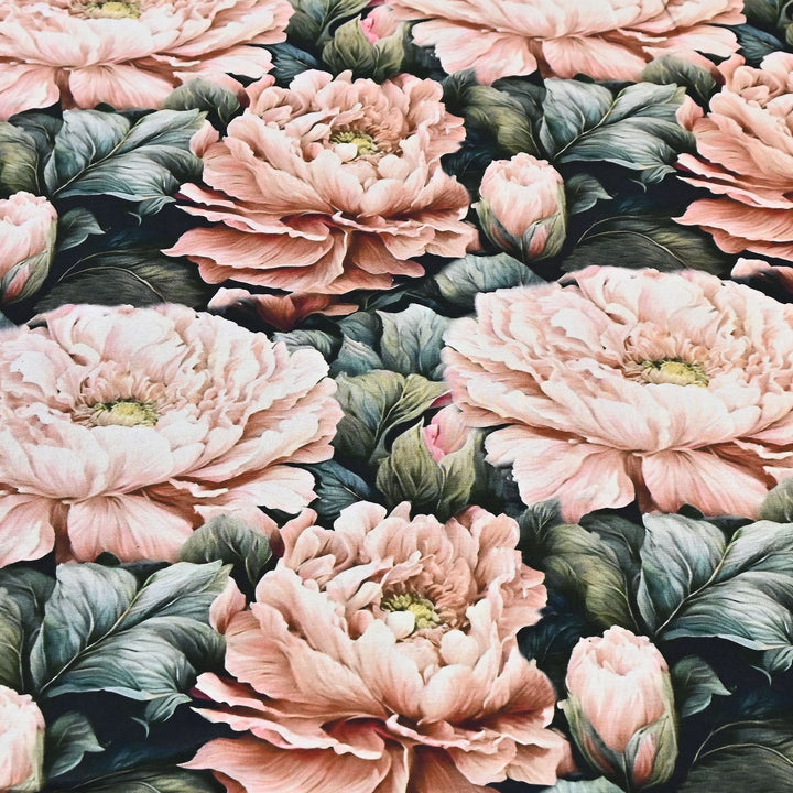 Premium Multicolor Muslin Digital Print Fabric - 000844-3