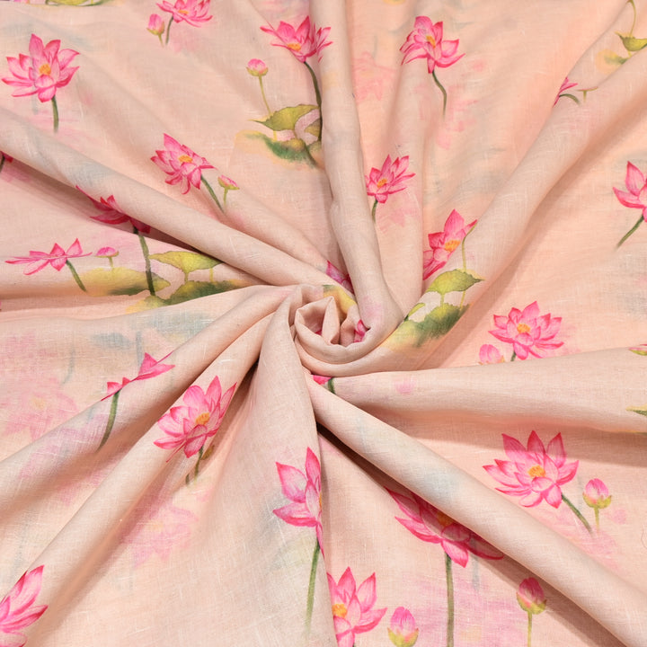 PREMIUM COTTON LINEN DIGITAL PRINT FABRIC - VM0011- 11