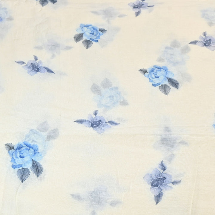 Premium Mul Chanderi Digital Print Fabric – Lightweight Chanderi Fabrics GT0185-12