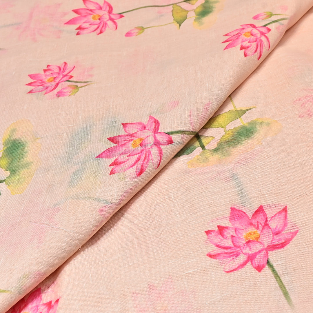 PREMIUM COTTON LINEN DIGITAL PRINT FABRIC - VM0011- 11