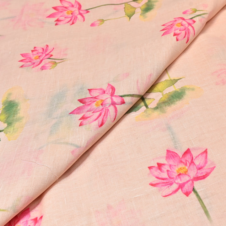 PREMIUM COTTON LINEN DIGITAL PRINT FABRIC - VM0011- 11