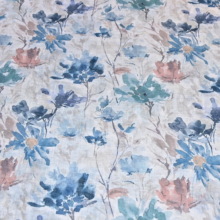 PREMIUM COTTON LINEN DIGITAL PRINT FABRIC - VM0011- 12