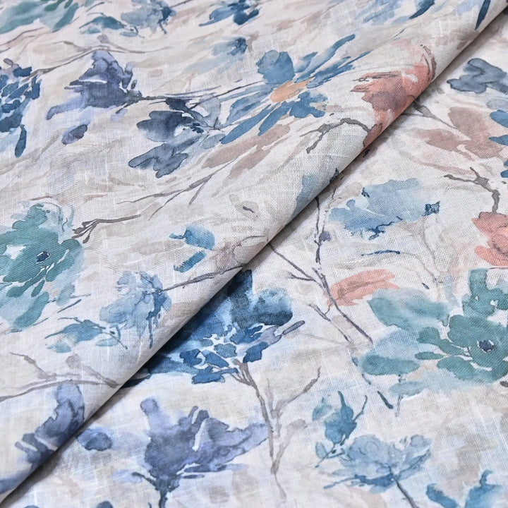 PREMIUM COTTON LINEN DIGITAL PRINT FABRIC - VM0011- 12
