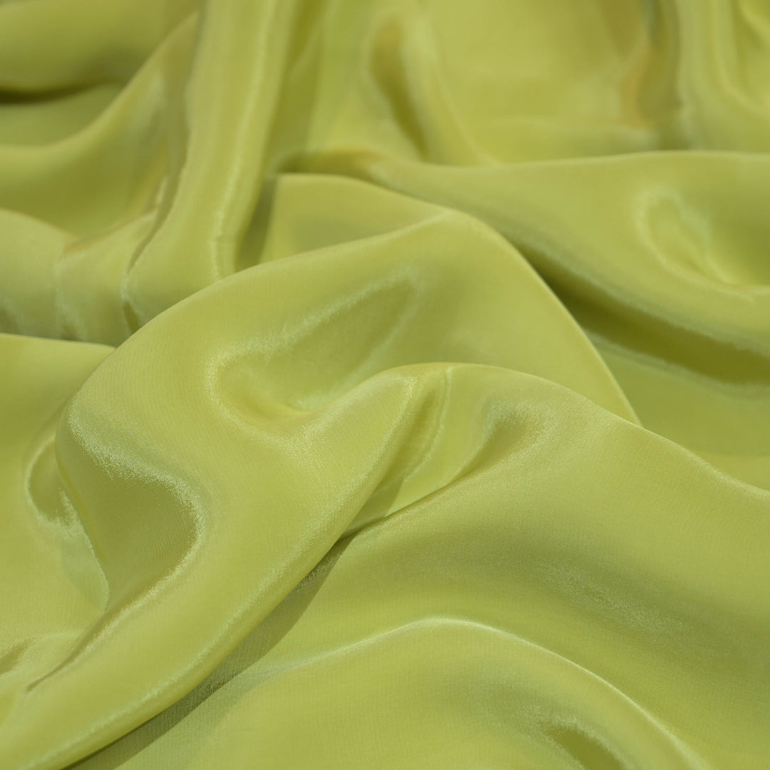 Sage Green Shisha Crepe Fabrics
