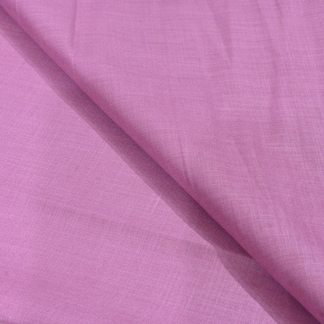 Cadillac Pink Color Matka Cotton Fabrics