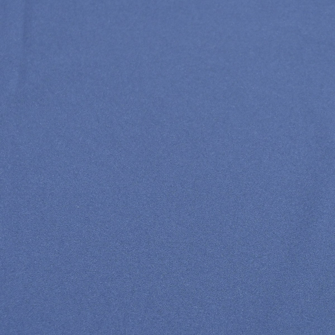 Slate Blue Color Double Georgette Fabrics