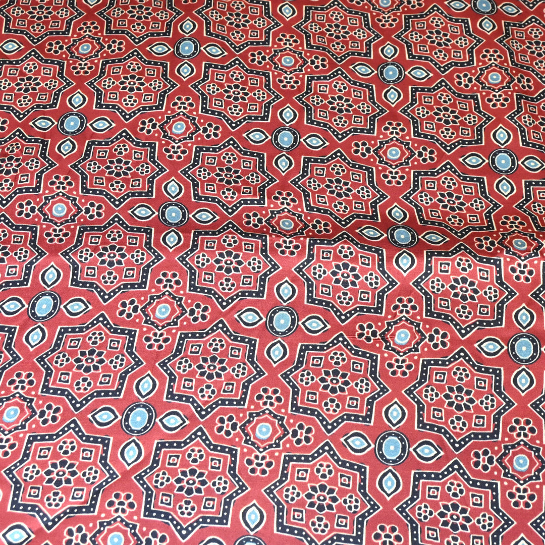 Modal Satin Digital Print Fabric
