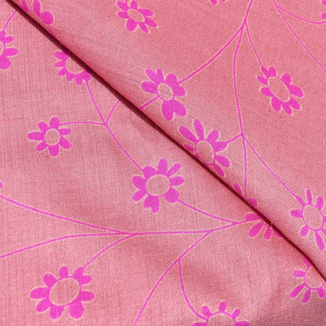 Special Pure Moonga Silk Digital Print Fabrics