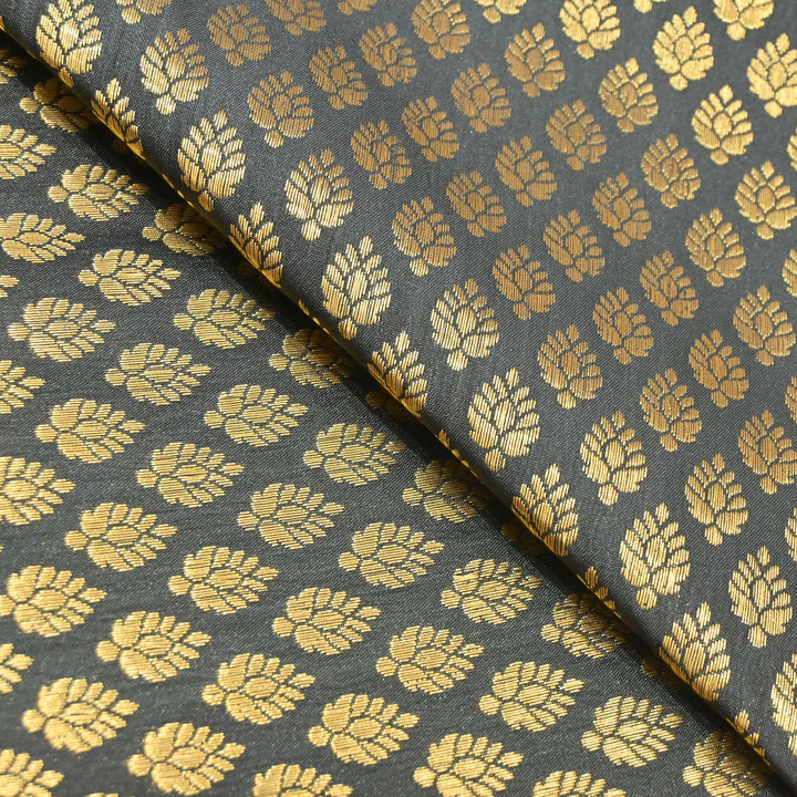 Semi Zari Brocade Fabrics