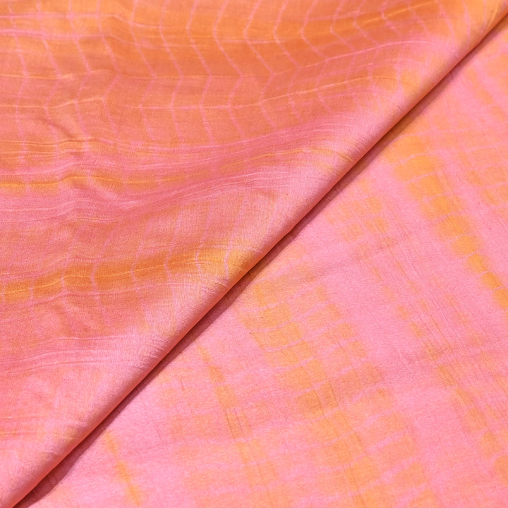 Silk Chanderi Tie & Dye Fabric 44" – Soft Lightweight Designer Fabric