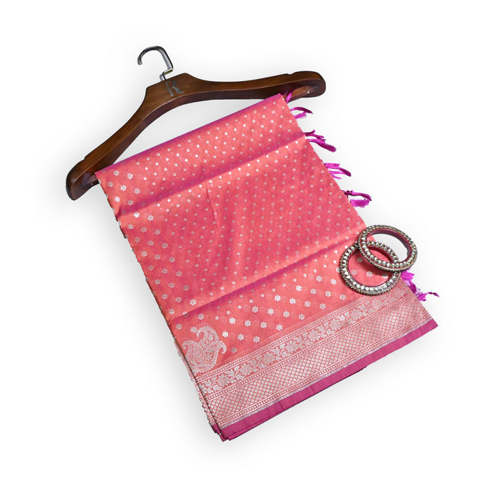 Premium Banarasi Zari Dupatta|Traditional Woven Ethnic Elegance