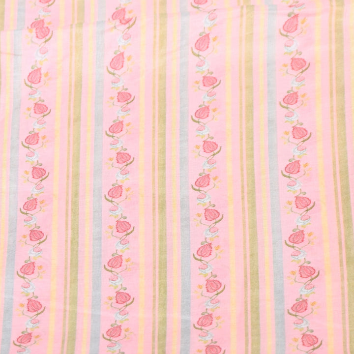 Multi Color Mul Chanderi Digital Print Fabric GT0185-11