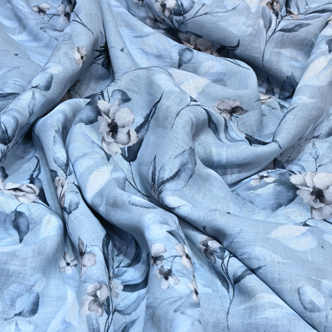 PREMIUM COTTON LINEN DIGITAL PRINT FABRIC - VM0011- 14