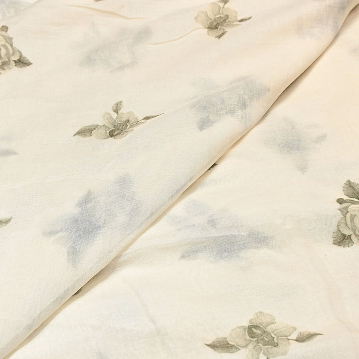 Premium Mul Chanderi Digital Print Fabric – Lightweight Chanderi Fabrics GT0185-14